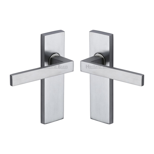 Delta Door Handle on Plate
