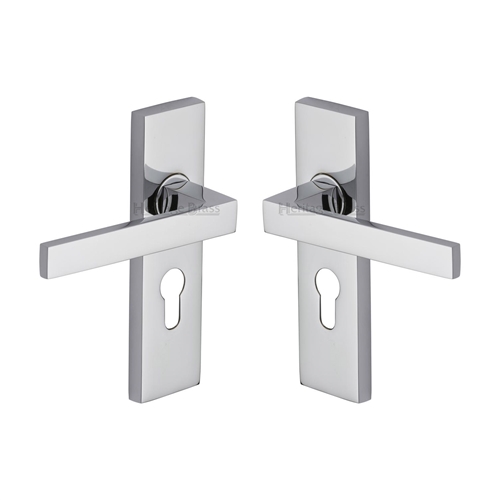 Delta Door Handle on Plate