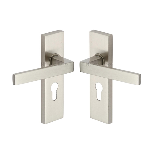 Delta Door Handle on Plate