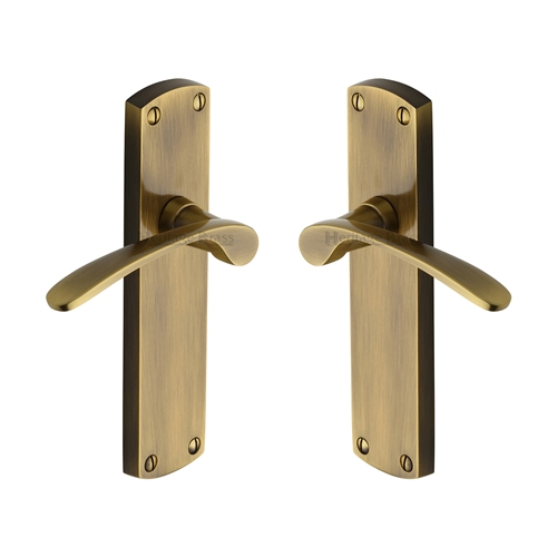 Diplomat Door Handle on Plate