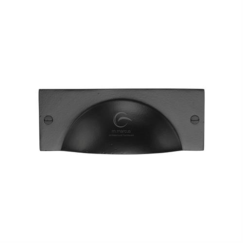 Matt Black Iron Cheshire Cabinet Drawer Pull
