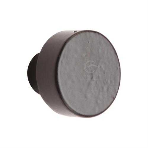 Matt Black Iron Helios Cabinet Knob