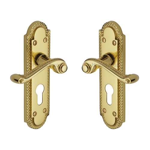 Gainsborough Door Handle on Plate