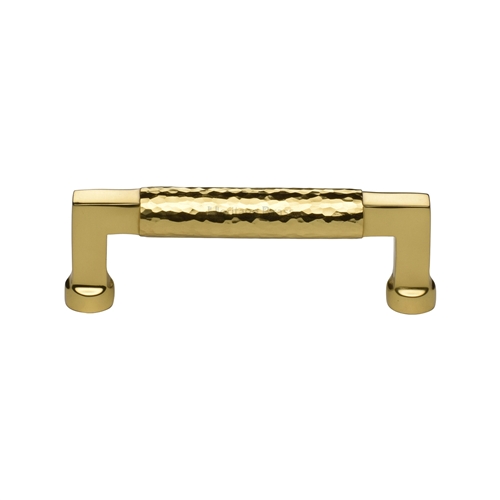Hammered Bauhaus Cabinet Pull
