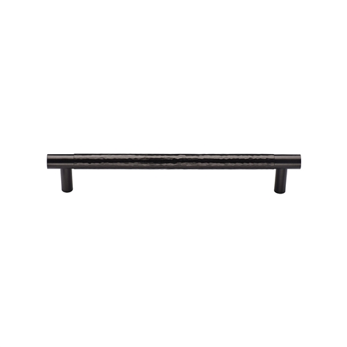 Heritage Brass Cabinet Pull Partial Hammered Design
