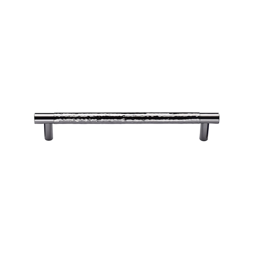 Heritage Brass Cabinet Pull Partial Hammered Design