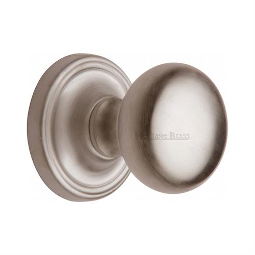 Hampstead Door Knob on Rose