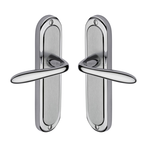 Henley Door Handle on Plate