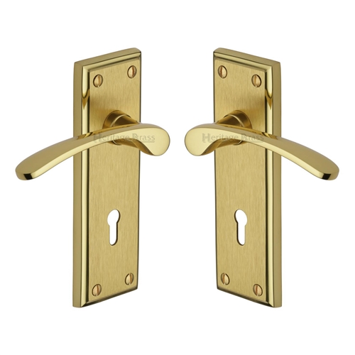 Hilton Door Handle on Plate