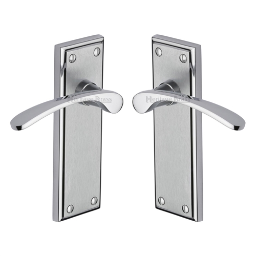 Hilton Door Handle on Plate