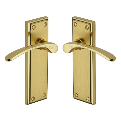 Hilton Door Handle on Plate