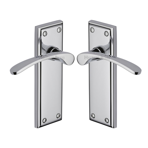 Hilton Door Handle on Plate
