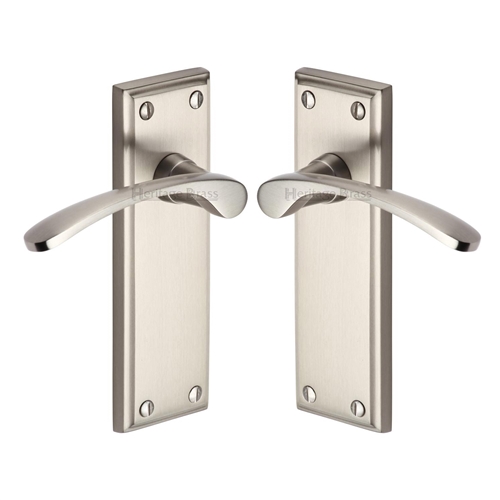 Hilton Door Handle on Plate