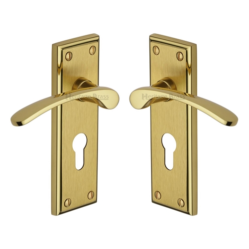 Hilton Door Handle on Plate