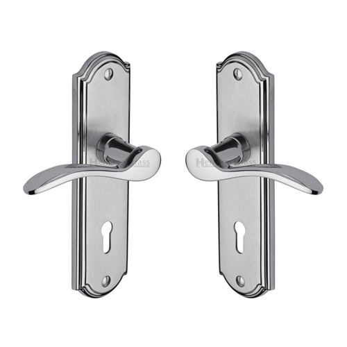 Howard Door Handle on Plate