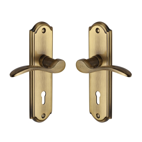 Howard Door Handle on Plate