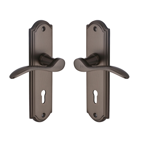 Howard Door Handle on Plate