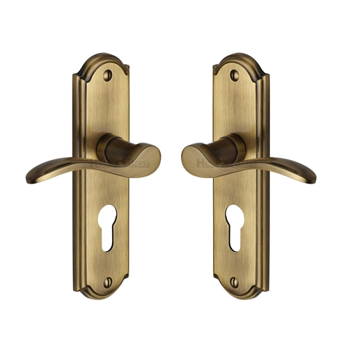 Howard Door Handle on Plate