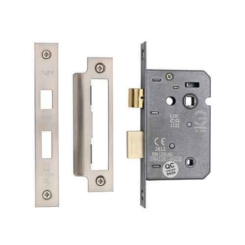 CE 3 Lever Bathroom Lock 2 1/2"