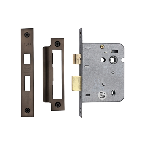 CE 3 Lever Bathroom Lock 3" 