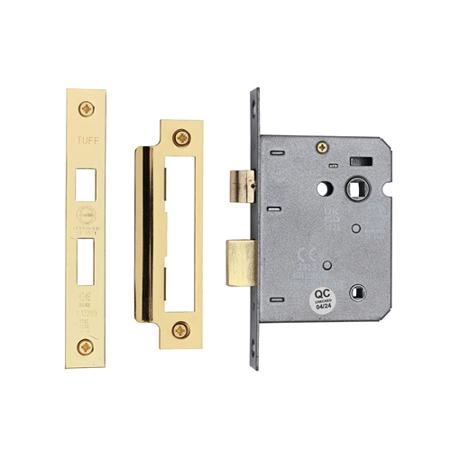 CE 3 Lever Bathroom Lock 3" 