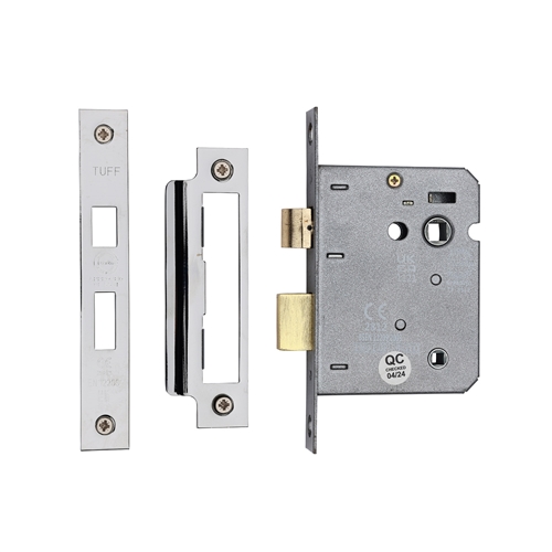 CE 3 Lever Bathroom Lock 3" 