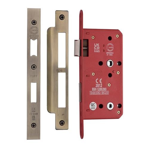 CE Bathroom Lock (78mm Centre)