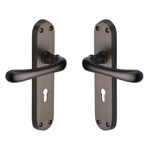 Luna Door Handle on Plate