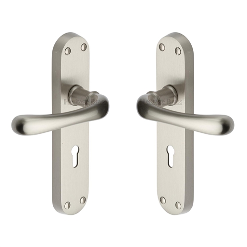 Luna Door Handle on Plate