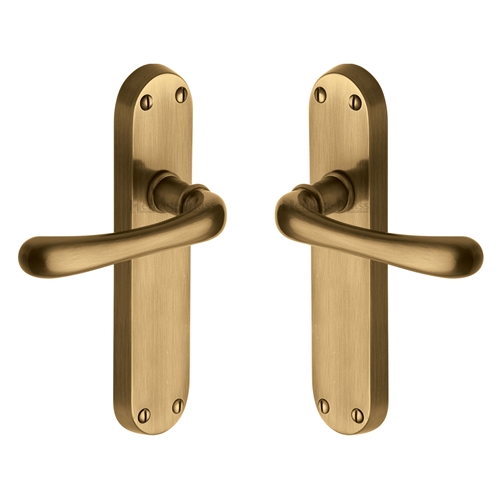 Luna Door Handle on Plate