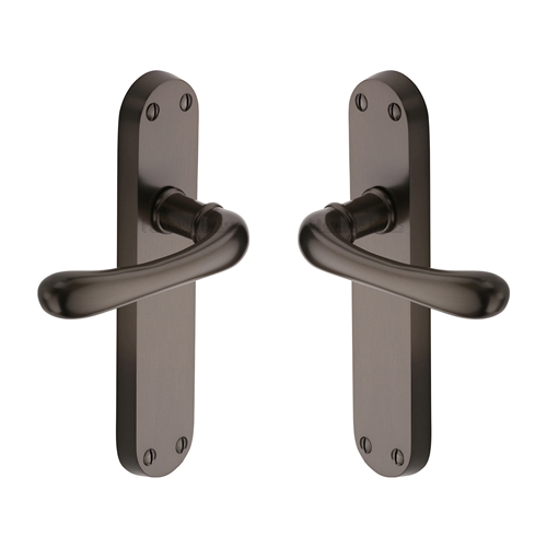 Luna Door Handle on Plate