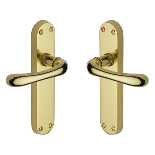 Luna Door Handle on Plate