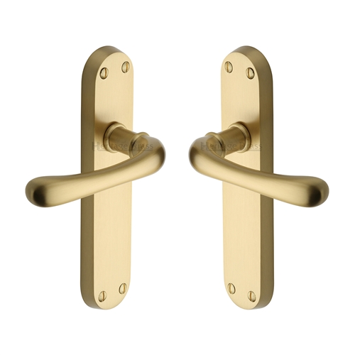 Luna Door Handle on Plate