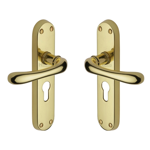 Luna Door Handle on Plate