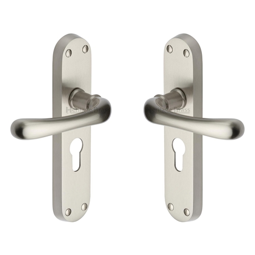 Luna Door Handle on Plate