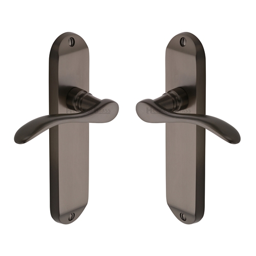 Maya Door Handle on Plate