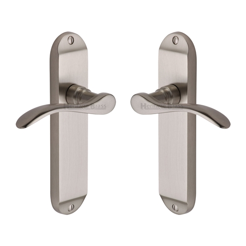 Maya Door Handle on Plate