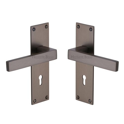Metro Door Handle on Plate