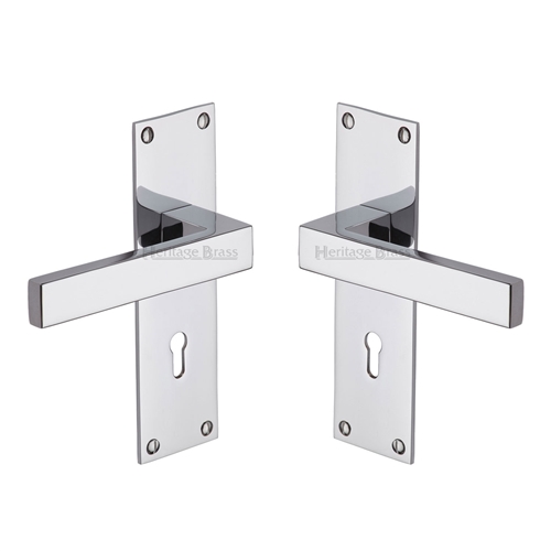 Metro Door Handle on Plate