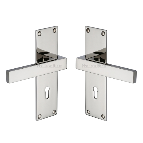 Metro Door Handle on Plate