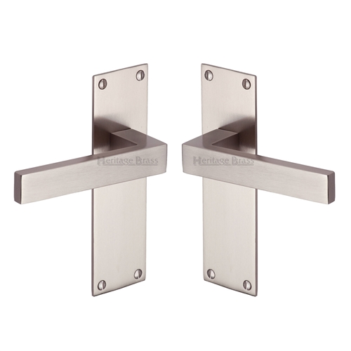 Metro Door Handle on Plate