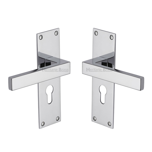 Metro Door Handle on Plate