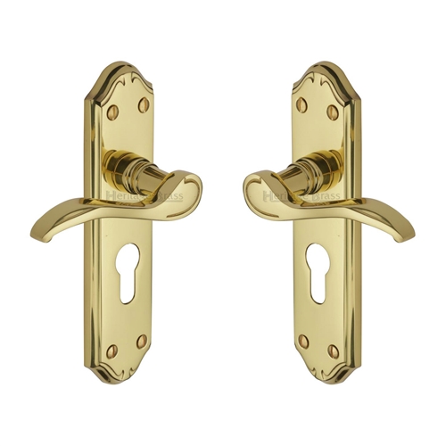 Verona Small Door Handle on Plate
