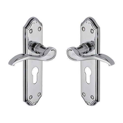 Verona Small Door Handle on Plate