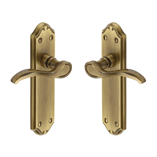 Verona Small Door Handle on Plate