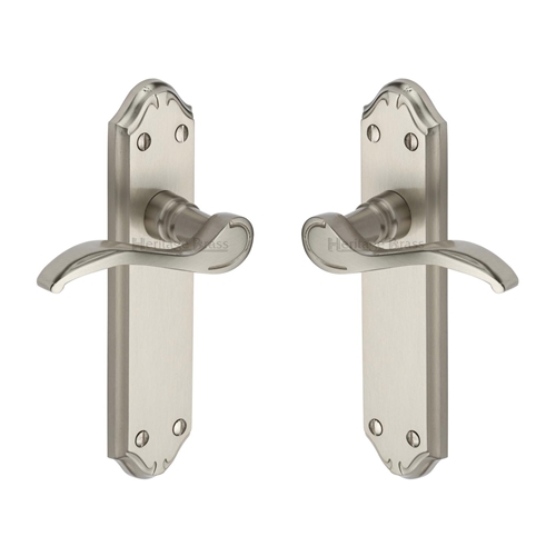 Verona Small Door Handle on Plate