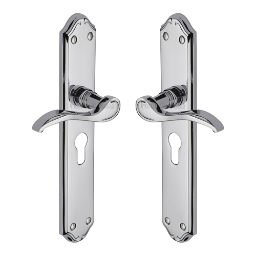 Verona Door Handle on Plate