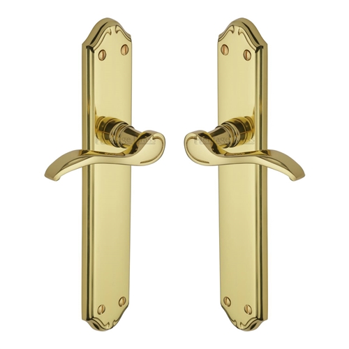 Verona Door Handle on Plate