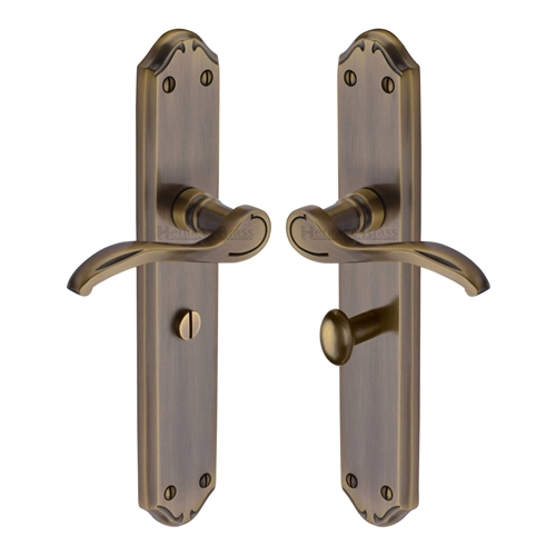 Verona Door Handle on Plate