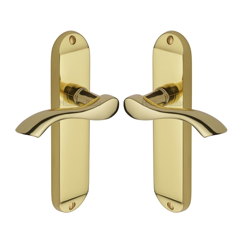 Algarve Door Handle on Plate